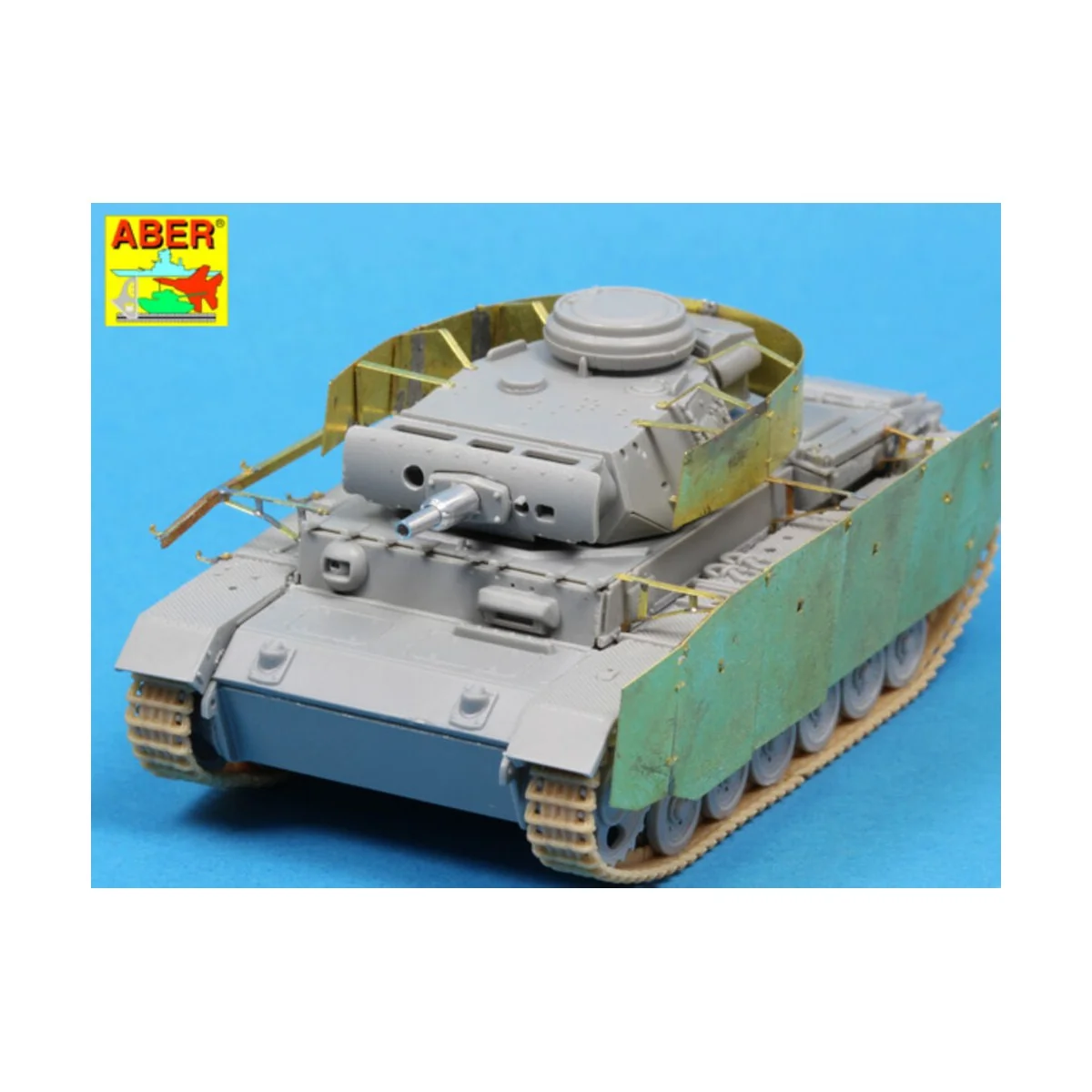 Side skirts for PzKpfw III, 1/72 - Aber Models 72 A09