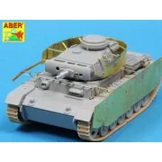 Side skirts for PzKpfw III, 1/72 - Aber Models 72 A09