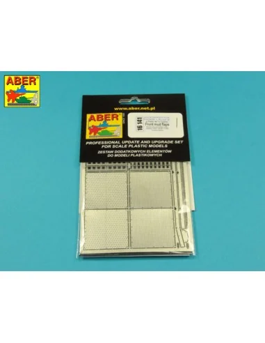 Tiger I, E Tunisia 501 abt.- Front mud flaps, 1/16 - Aber Models 16141