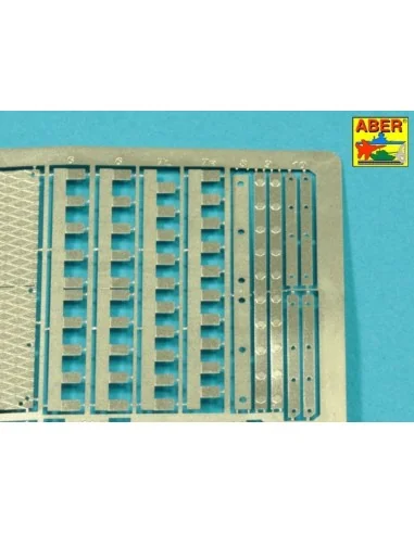 [NO_DESC] Tiger I, E Tunisia 501 abt.- Front mud flaps, 1/16 - Aber...