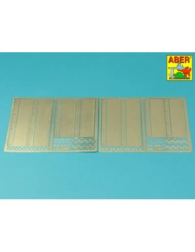 Tiger I, E Tunisia 501 abt.- Side fenders, 1/16 - Aber Models 16143