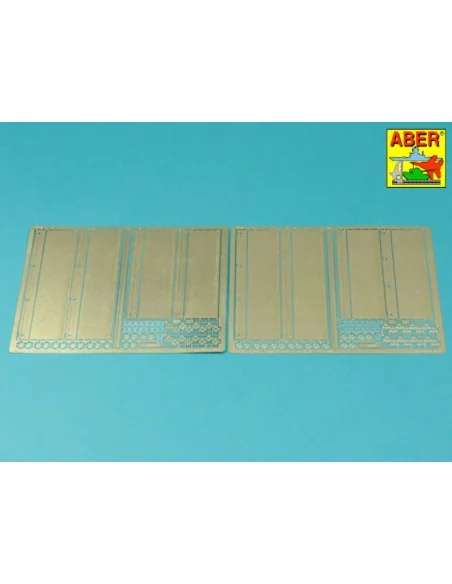 Tiger I, E Tunisia 501 abt.- Side fenders, 1/16 - Aber Models 16143