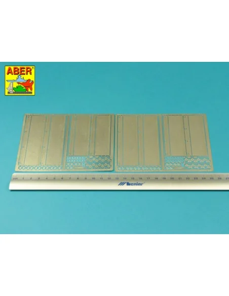 Tiger I, E Tunisia 501 abt.- Side fenders, 1/16 - Aber Models 16143
