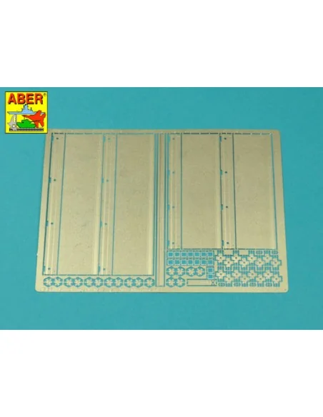 Tiger I, E Tunisia 501 abt.- Side fenders, 1/16 - Aber Models 16143