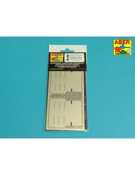 Tiger I, E Tunisia 501 abt.- Exhaust Covers, 1/16 - Aber Models 16144