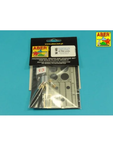 Tiger I, E Tunisia 501 abt.- Air filter covers, 1/16 - Aber Models ...
