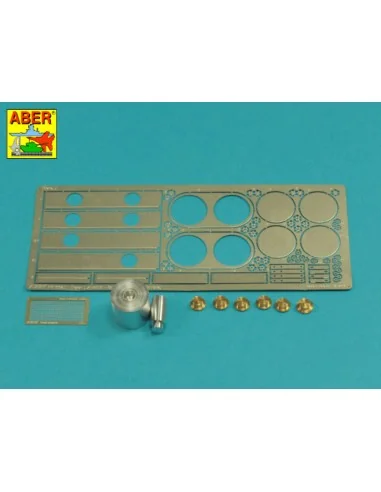 [NO_DESC] Tiger I, E Tunisia 501 abt.- Air filter covers, 1/16 - Ab...