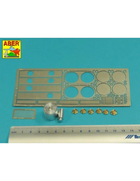 [NO_DESC] Tiger I, E Tunisia 501 abt.- Air filter covers, 1/16 - Ab...