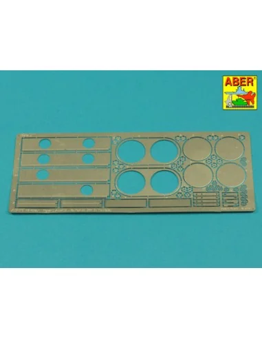 Tiger I, E Tunisia 501 abt.- Air filter covers, 1/16 - Aber Models ...