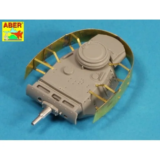 Turret skirts for PzKpfw III - Aber Models 72 A10