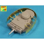 Turret skirts for PzKpfw III - Aber Models 72 A10