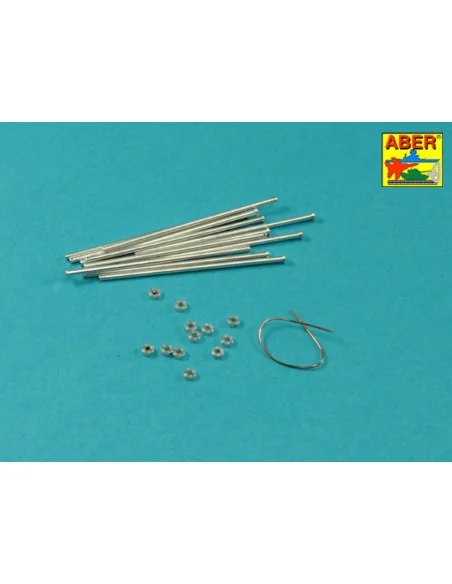Panther spare track link pins x 12 pcs., 1/16 - Aber Models 16 170A