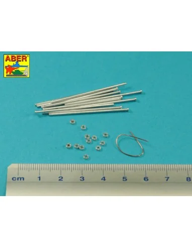 Panther spare track link pins x 12 pcs., 1/16 - Aber Models 16 170A