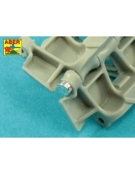 Panther spare track link pins x 12 pcs., 1/16 - Aber Models 16 170A