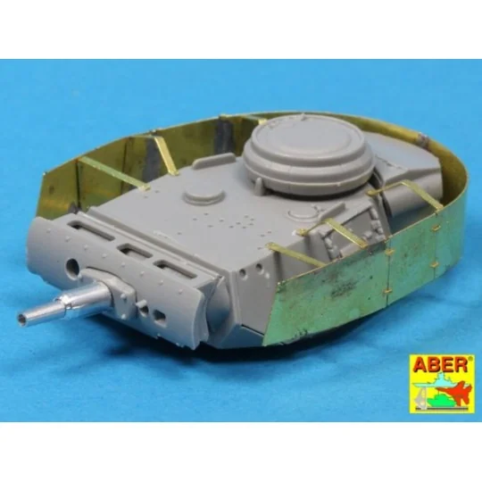 Turret skirts for PzKpfw III - Aber Models 72 A10