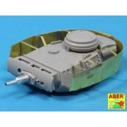 Turret skirts for PzKpfw III - Aber Models 72 A10