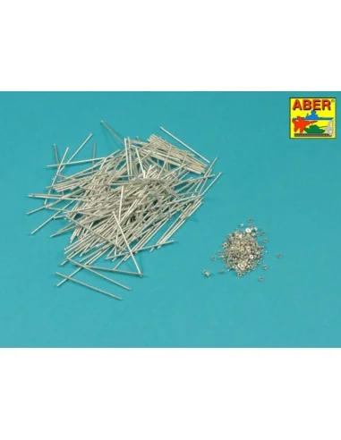 Panther track link pins x 176 pcs., 1/16 - Aber Models 16 170B