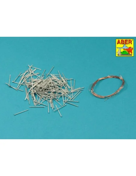 Pz.Kpfw.I Ausf. A/B -track link pins x 200 pcs., 1/16 - Aber Models...