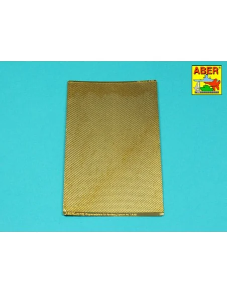 WWII German pattern treadplate for Pz.IA/B & Pz.IIA-F, 1/16 - Aber ...