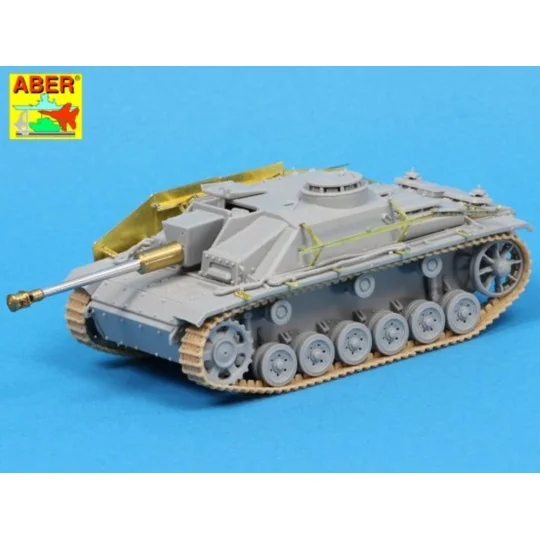 Side skirts for Stug. III-Early, 1/72 - Aber Models 72 A11 Side skirts for Stug. III-Early, 1/72 - Aber Models 72 A11