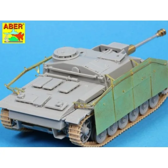 Side skirts for Stug. III-Early - Aber Models 72 A11