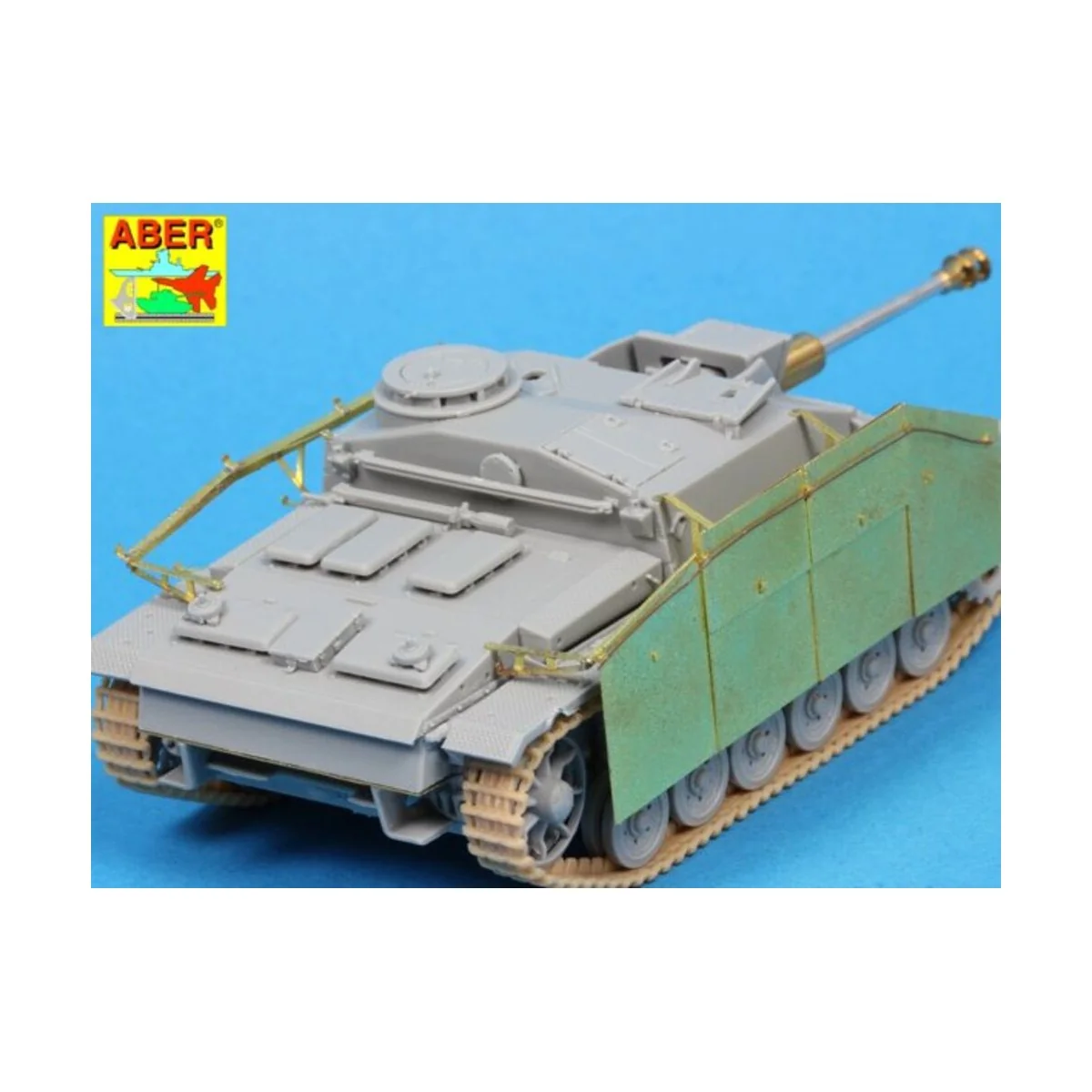 Side skirts for Stug. III-Early - Aber Models 72 A11