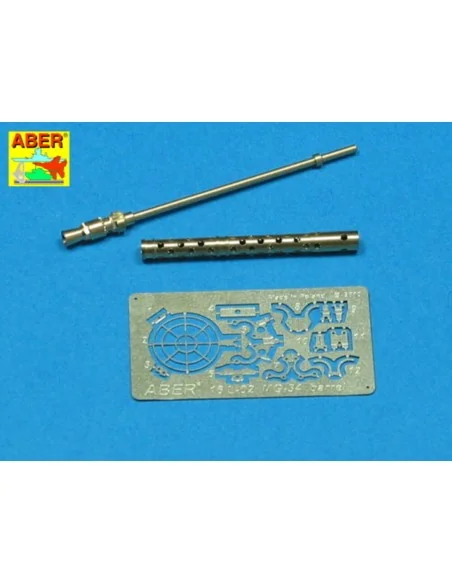 Barrel for MG 34, 1/16 - Aber Models 16 L-02