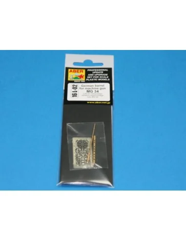 Barrel for MG 34, 1/16 - Aber Models 16 L-02