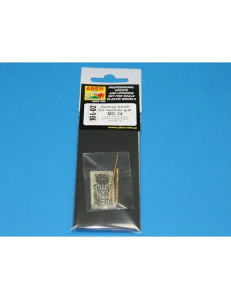 Barrel for MG 34, 1/16 - Aber Models 16 L-02