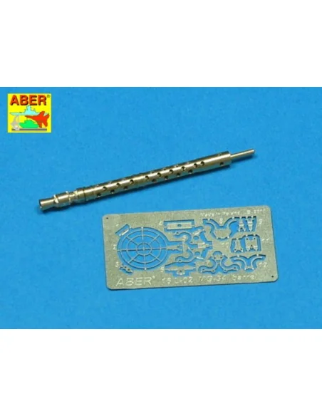 Barrel for MG 34, 1/16 - Aber Models 16 L-02