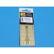 Side skirts for Stug. III-Early - Aber Models 72 A11