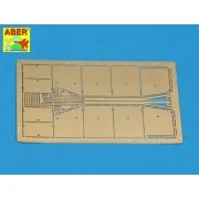 Side skirts for Stug. III-Early, 1/72 - Aber Models 72 A11 Side skirts for Stug. III-Early, 1/72 - Aber Models 72 A11