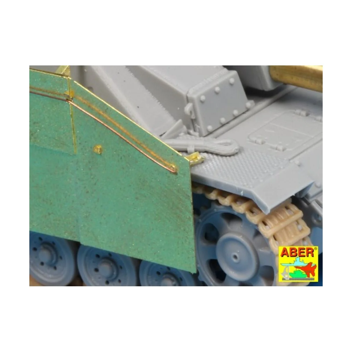 Side skirts for Stug. III-Early - Aber Models 72 A11