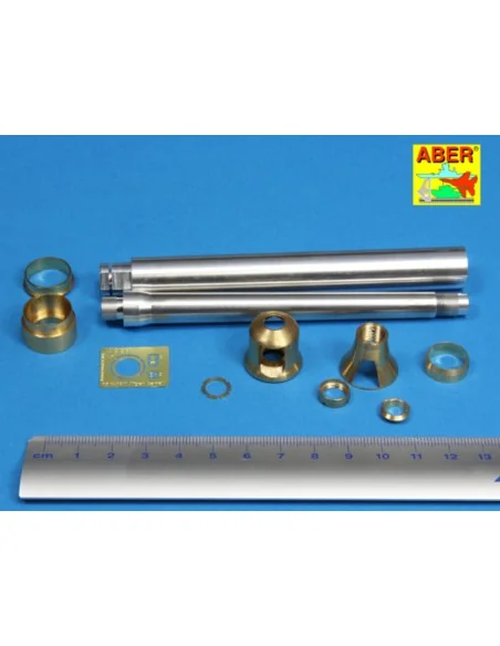 German 88 mm KwK 36L/56 Tiger I Eariy Barrel, 1/16 - Aber Models 16...