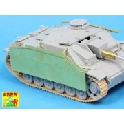 Side skirts for Stug. III-Early - Aber Models 72 A11
