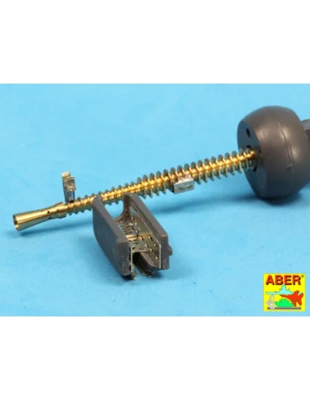 Set of two barrels ZB 37 for Panzer 38(t), 1/16 - Aber Models 16 L-06