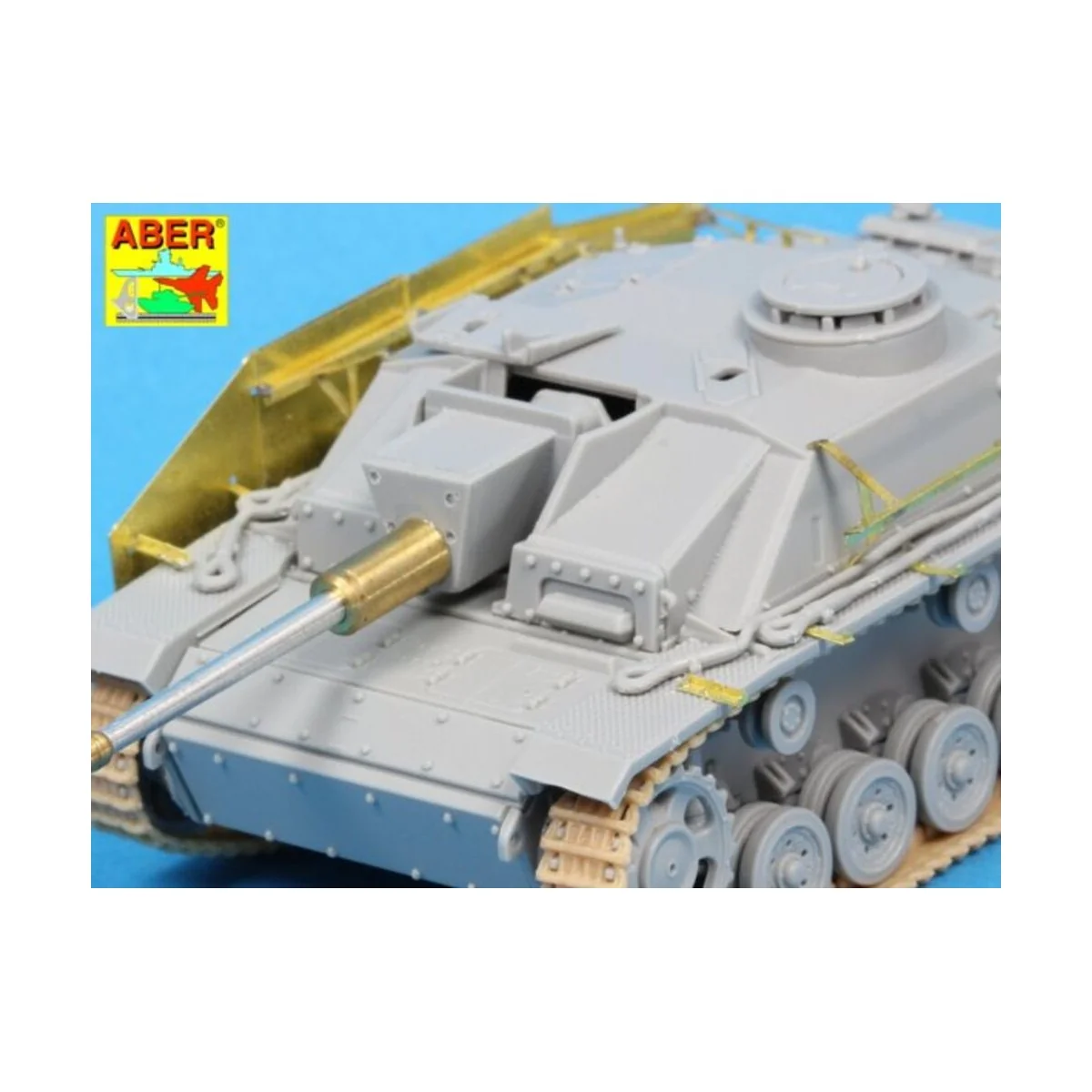 Side skirts for Stug. III-Early, 1/72 - Aber Models 72 A11 Side skirts for Stug. III-Early, 1/72 - Aber Models 72 A11