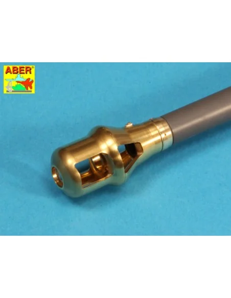 Early muzzle brake used on German 8, 8zm barrel Tiger I-early and T...