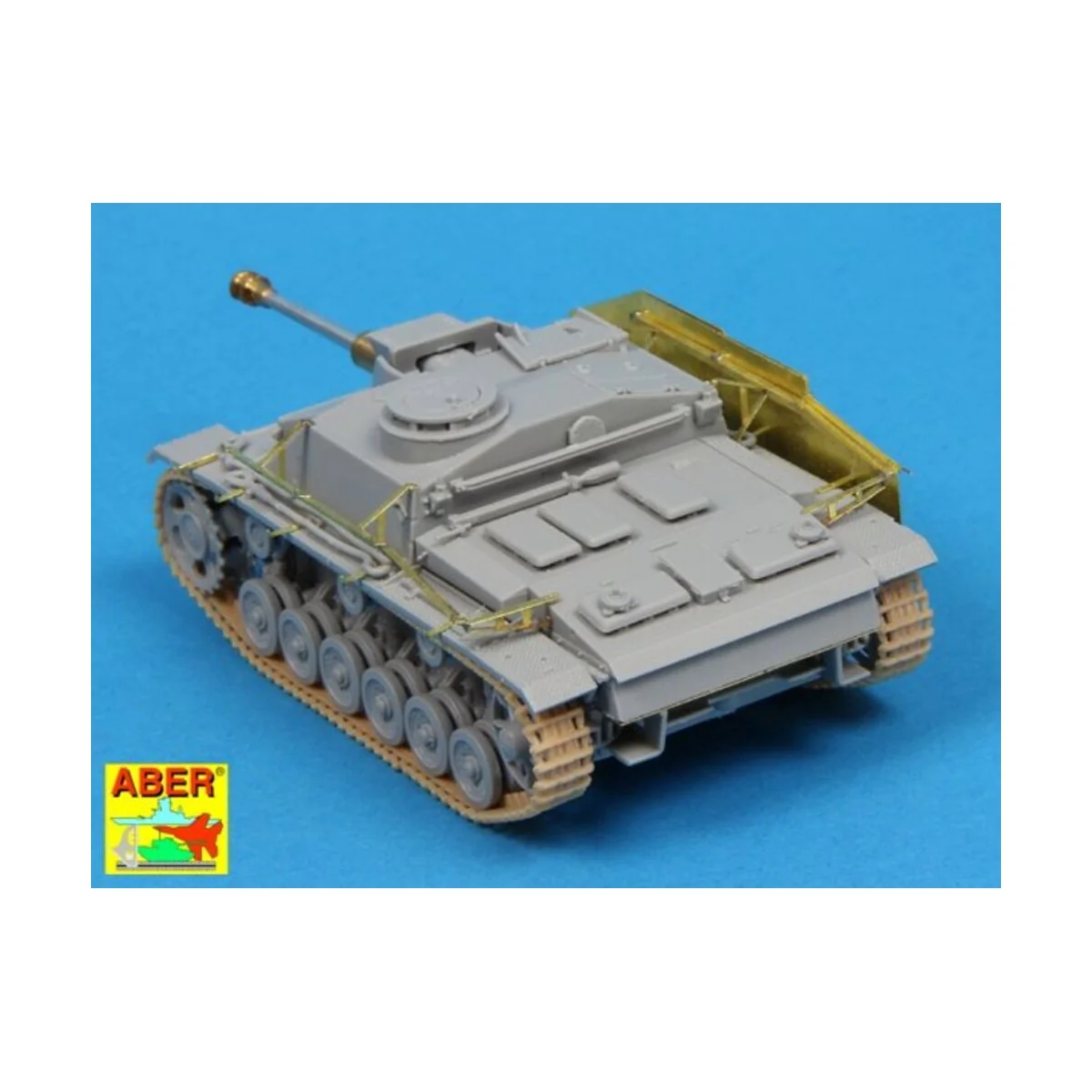 Side skirts for Stug. III-Early - Aber Models 72 A11