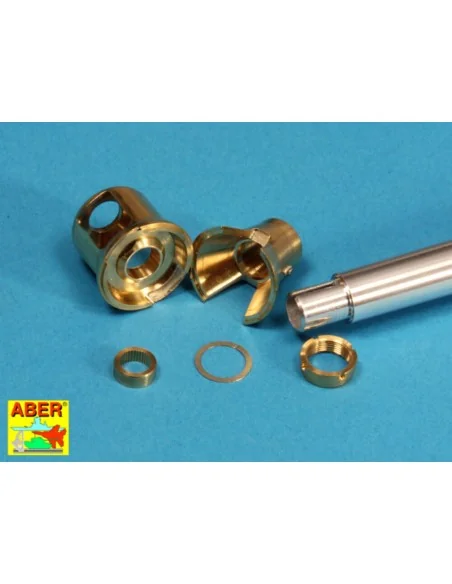 Early muzzle brake used on German 8, 8zm barrel Tiger I-early and T...