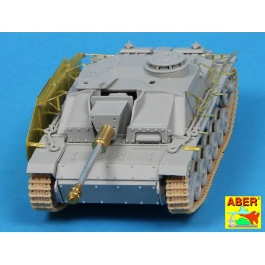 Side skirts for Stug. III-Early, 1/72 - Aber Models 72 A11 Side skirts for Stug. III-Early, 1/72 - Aber Models 72 A11