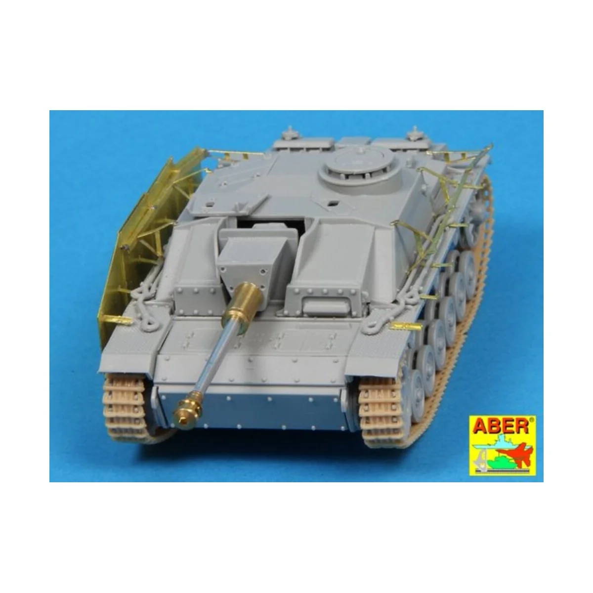 Side skirts for Stug. III-Early, 1/72 - Aber Models 72 A11 Side skirts for Stug. III-Early, 1/72 - Aber Models 72 A11