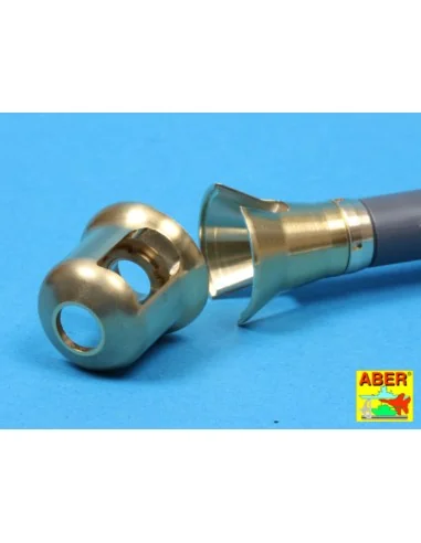 Early muzzle brake used on German 8, 8zm barrel Tiger I-early and T...