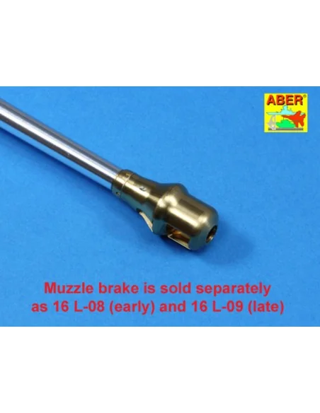 88 mm barrel for Tiger B Serien-Turm, 1/16 - Aber Models 16 L-12