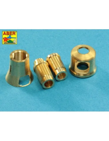 Muzzle brake for German 7, 5cm barrel used on Sd.Kfz. 171 Panther, ...