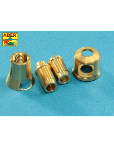 Muzzle brake for German 7, 5cm barrel used on Sd.Kfz. 171 Panther, ...