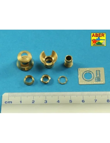 Early muzzle brake for 7, 5cm barrel Pz. IV, Ausf. G, 1/16 - Aber M...