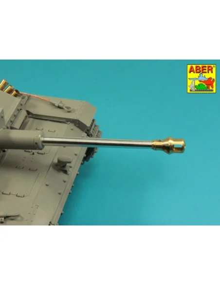 Early muzzle brake for 7, 5cm barrel Pz. IV, Ausf. G, 1/16 - Aber M...