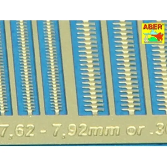 Ammo belts .30 and .50, 1/72 - Aber Models 72 A13 Ammo belts .30 and .50, 1/72 - Aber Models 72 A13
