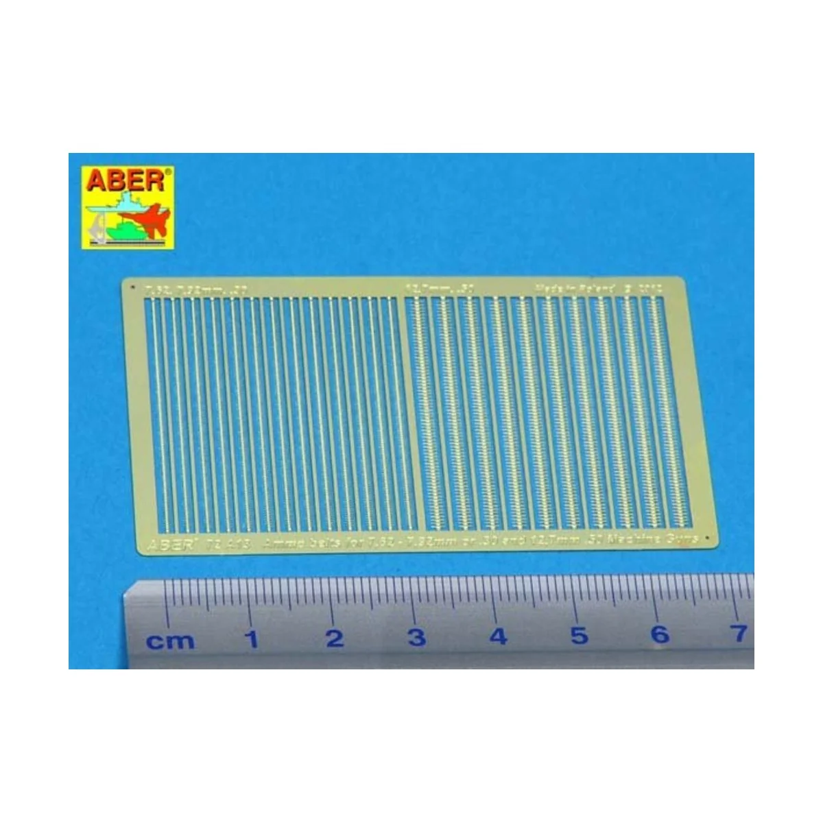 Ammo belts .30 and .50, 1/72 - Aber Models 72 A13 Ammo belts .30 and .50, 1/72 - Aber Models 72 A13